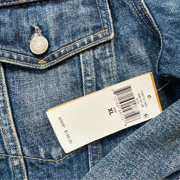 Ralph Lauren Mens Denim Jacket Size XL - Picture 7 of 9